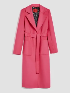 Runaway wool coat