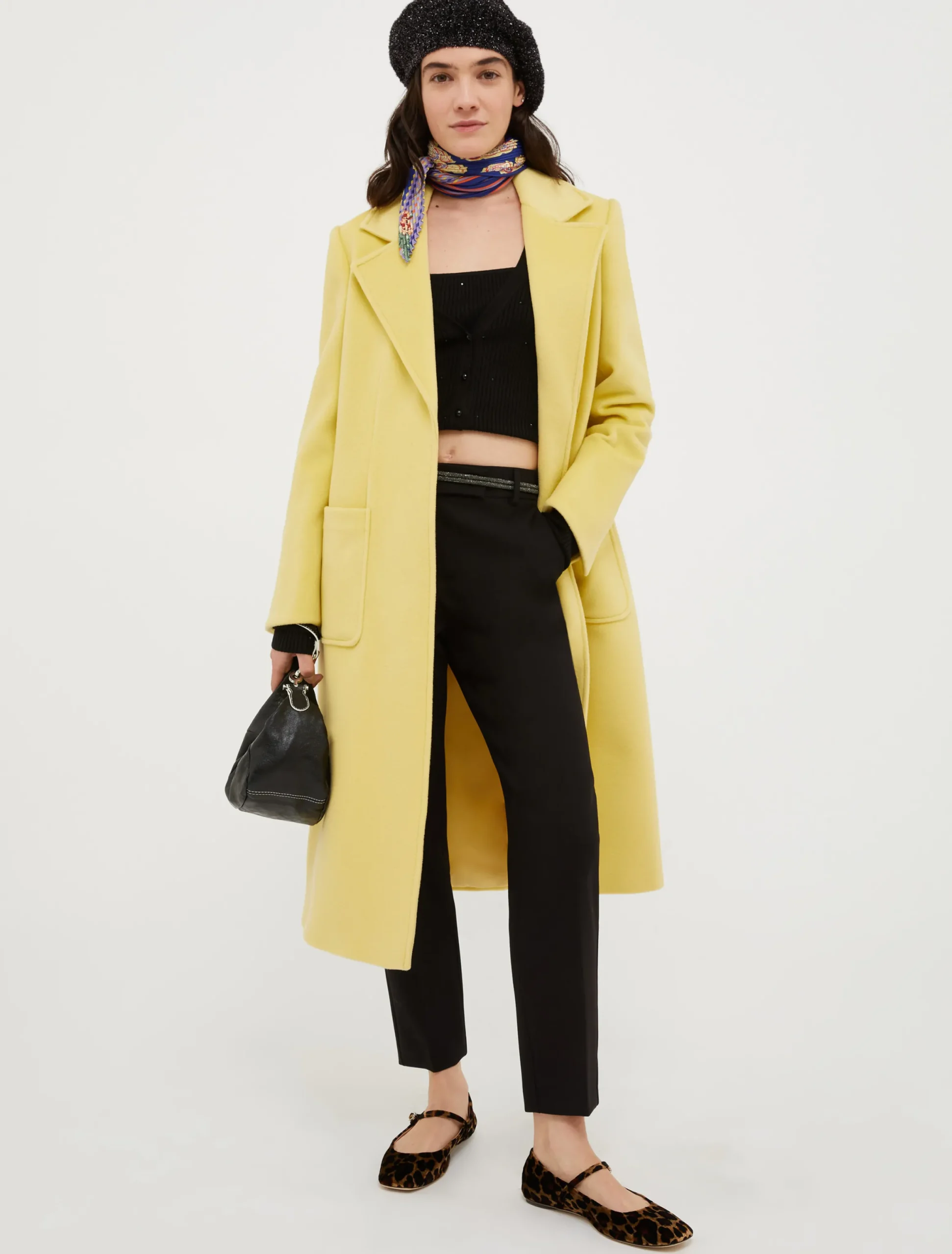 Runaway wool coat