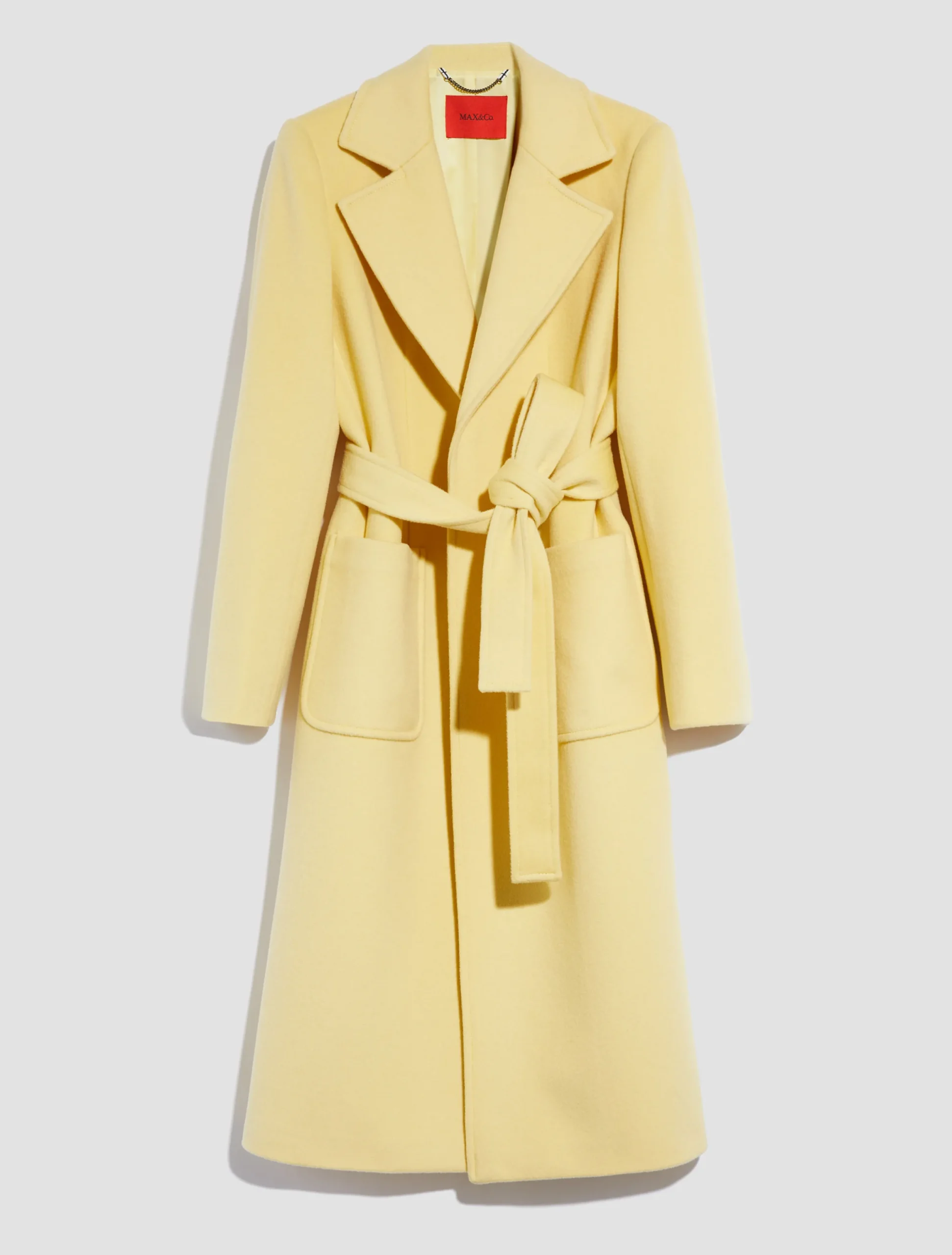 Runaway wool coat