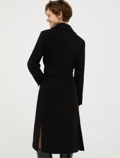Runaway wool coat