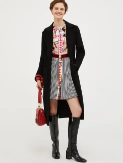 Runaway wool coat