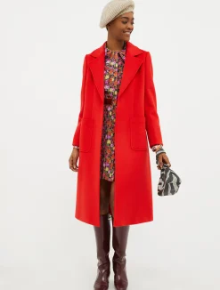 Runaway wool coat