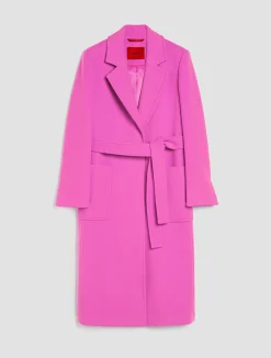 Runaway wool coat