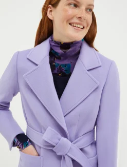 Runaway wool coat