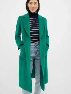 Runaway wool coat