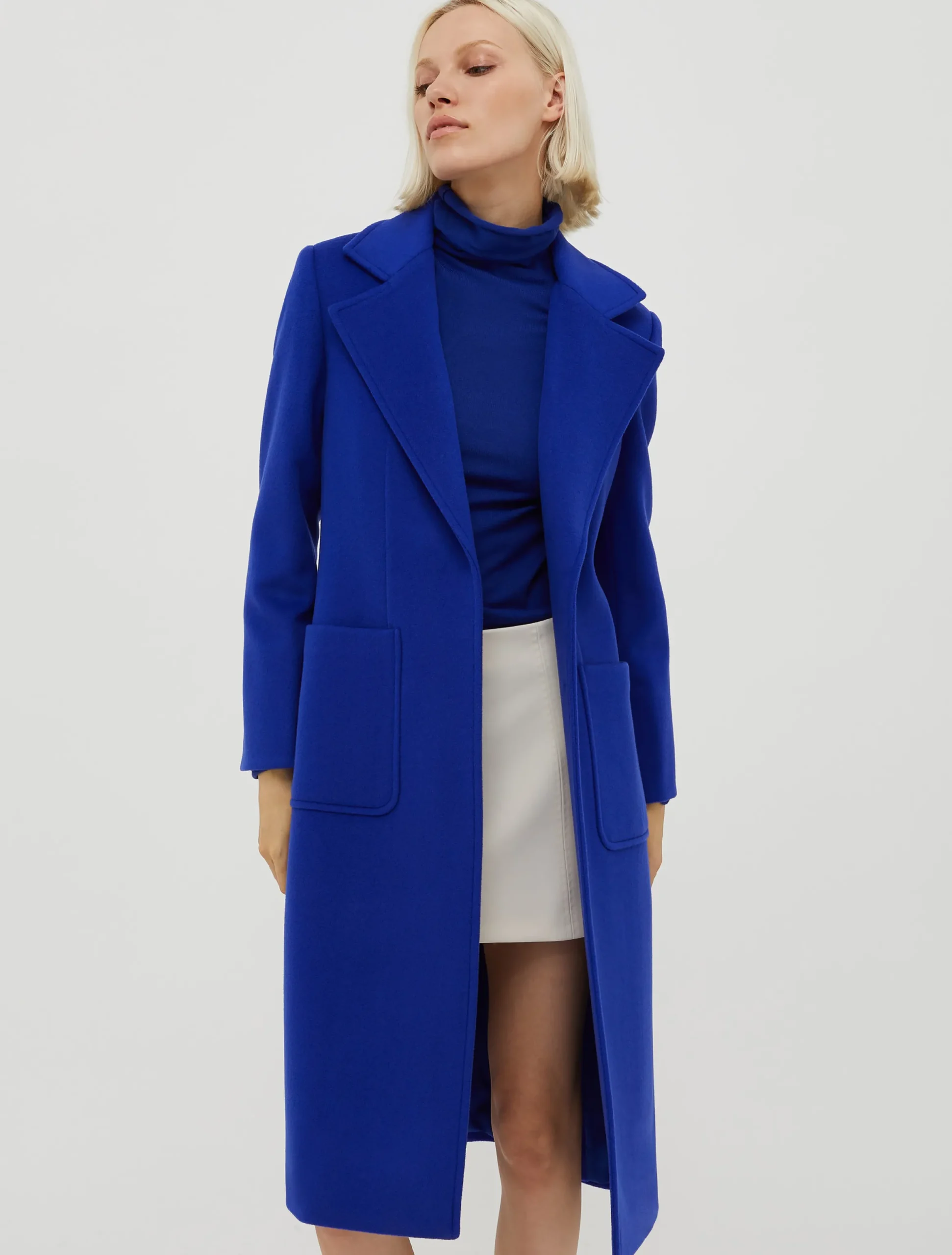 Runaway wool coat