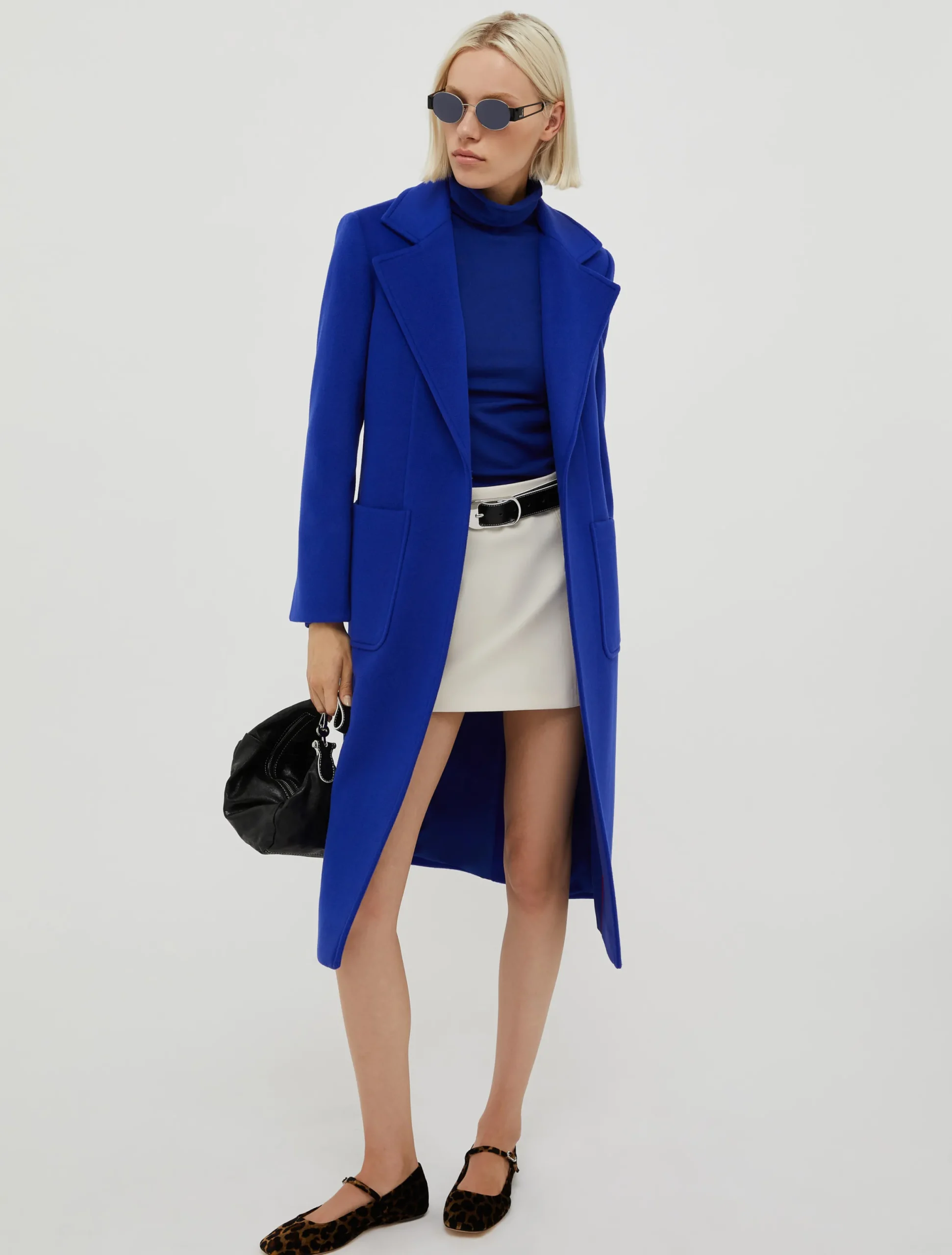 Runaway wool coat