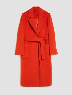 Runaway wool coat