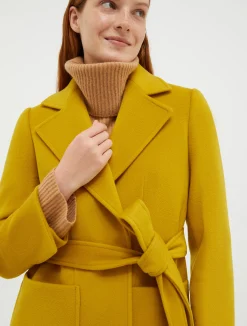 Runaway wool coat