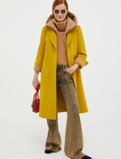 Runaway wool coat
