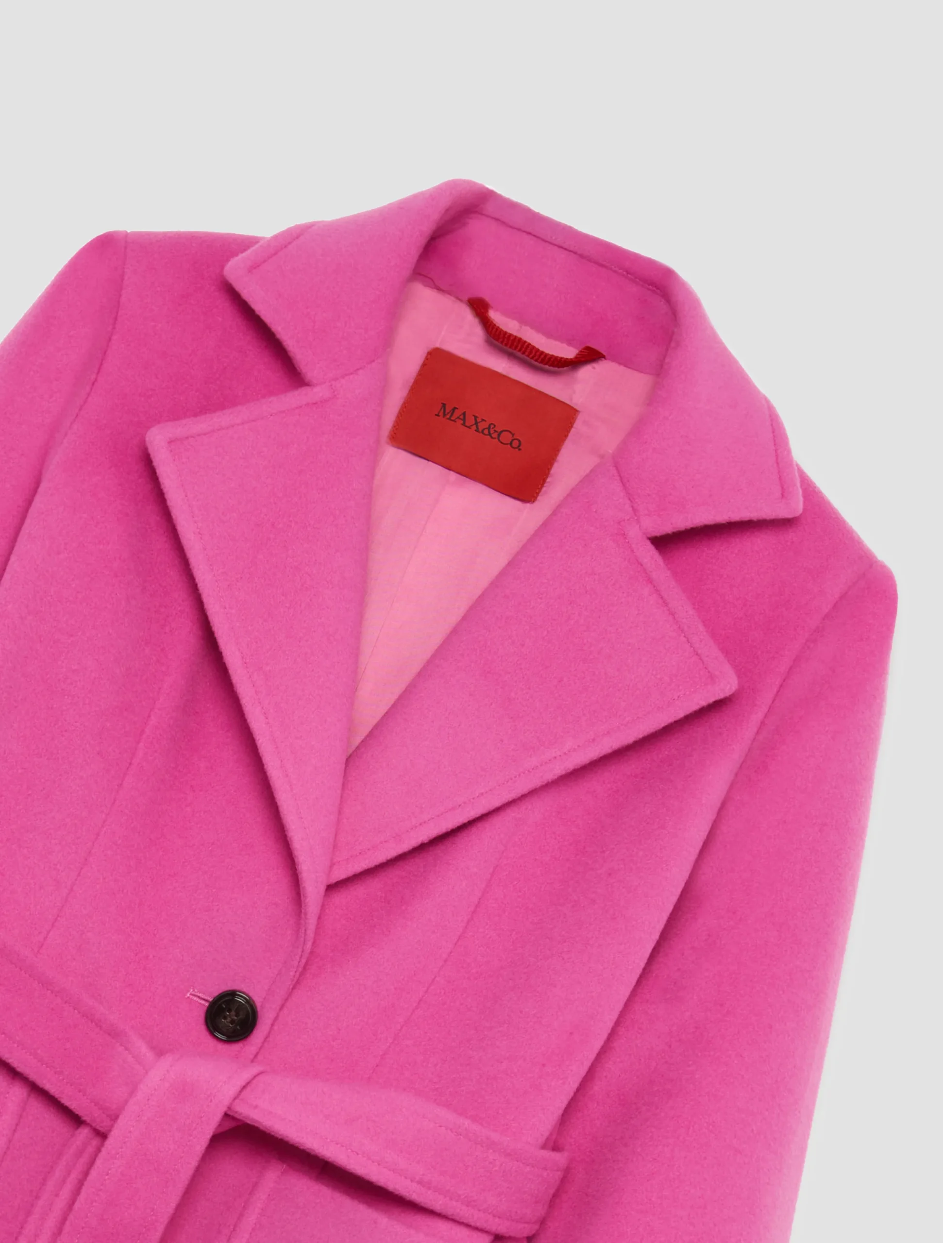 Runaway wool coat KID