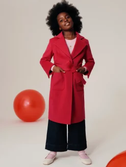 Runaway wool coat KID