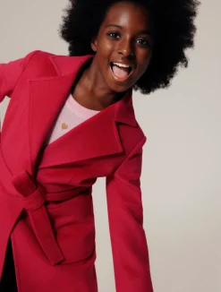 Runaway wool coat KID