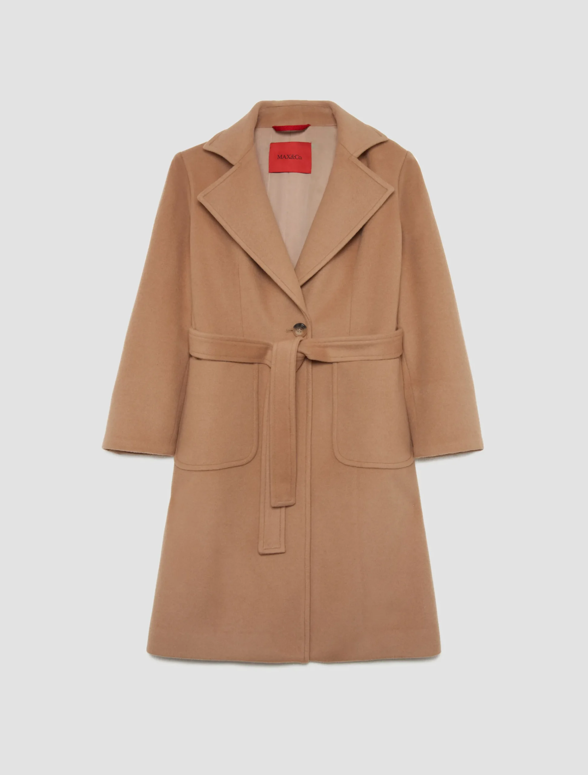 Runaway wool coat KID