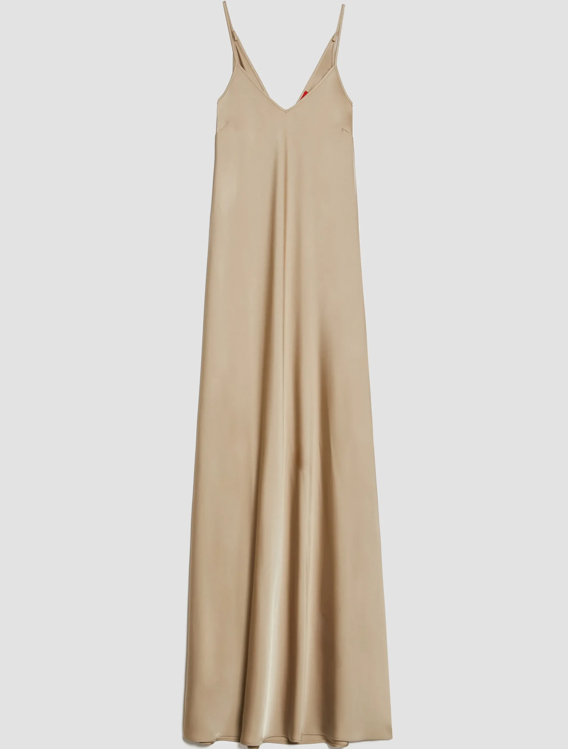 Satin maxi slip dress