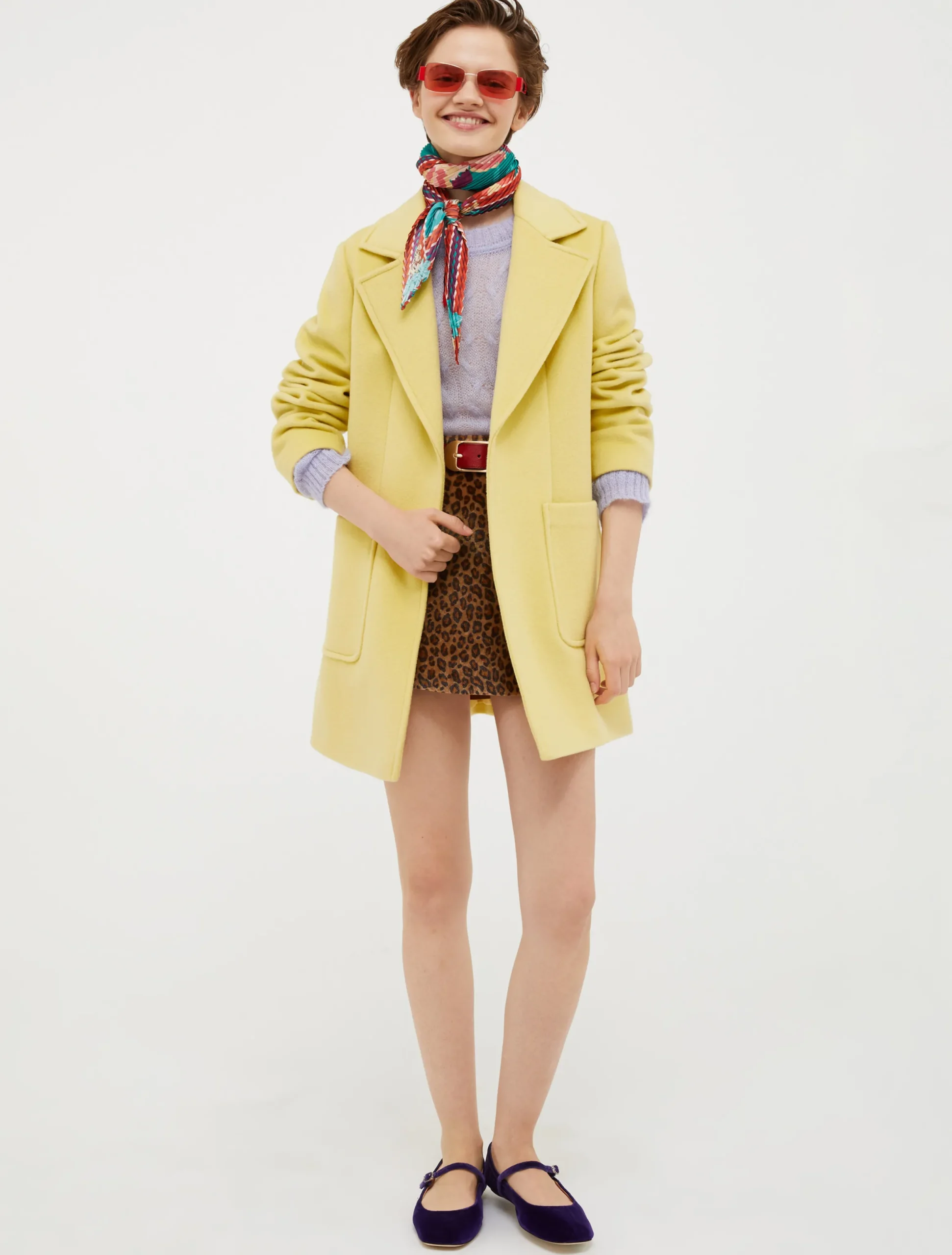 Shortrun wool coat