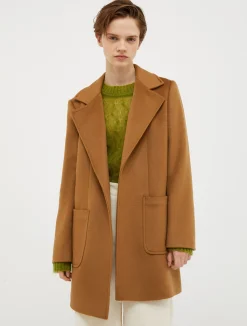 Shortrun wool coat