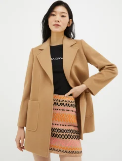 Shortrun wool coat
