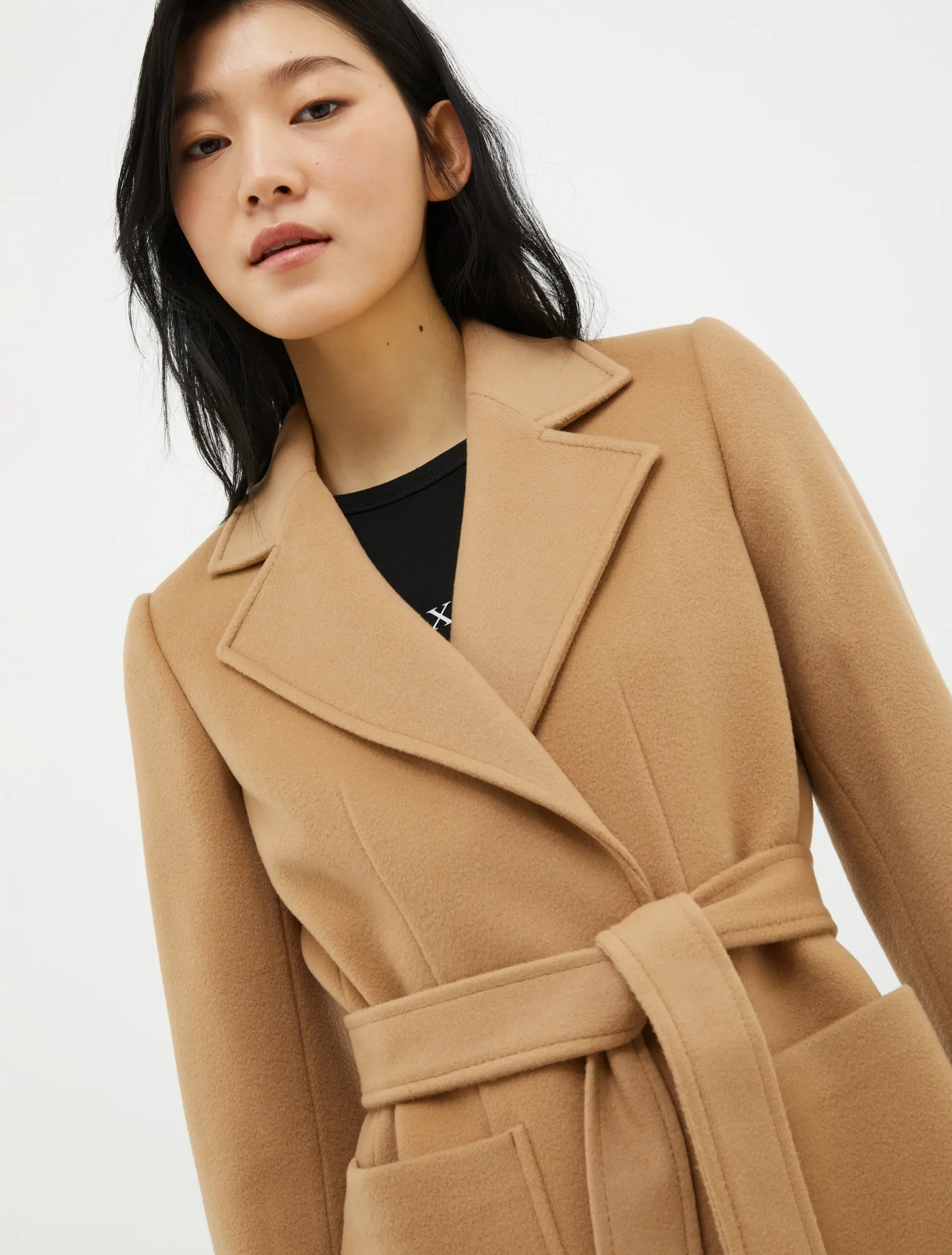 Shortrun wool coat