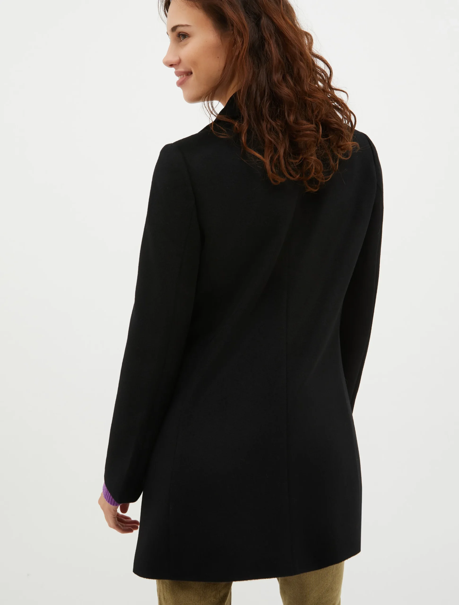 Shortrun wool coat