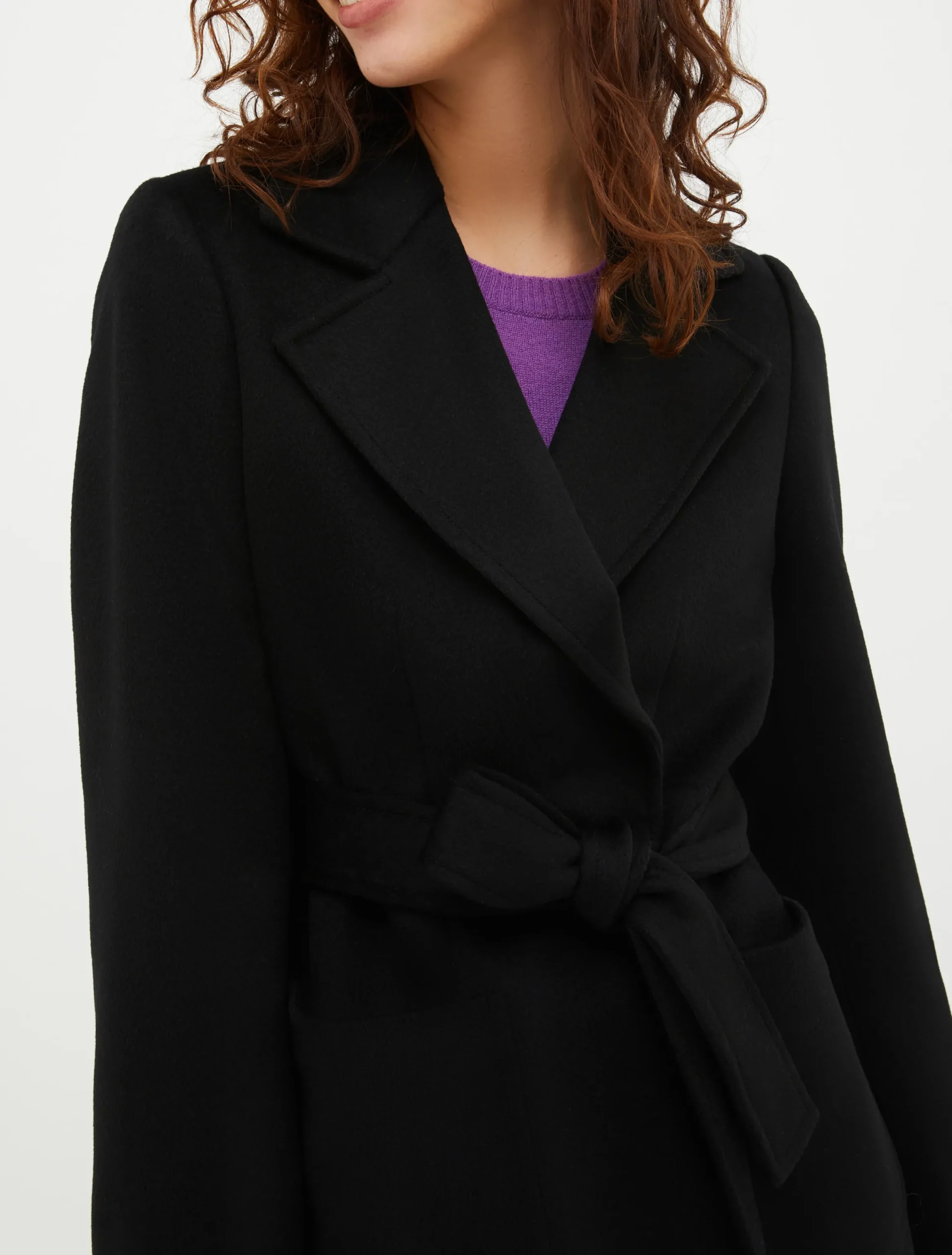 Shortrun wool coat