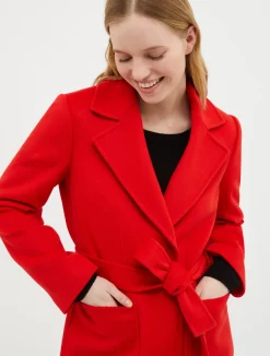Shortrun wool coat