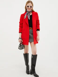 Shortrun wool coat