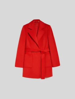 Shortrun wool coat