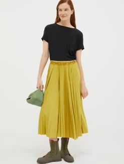 Silk and jersey T-shirt
