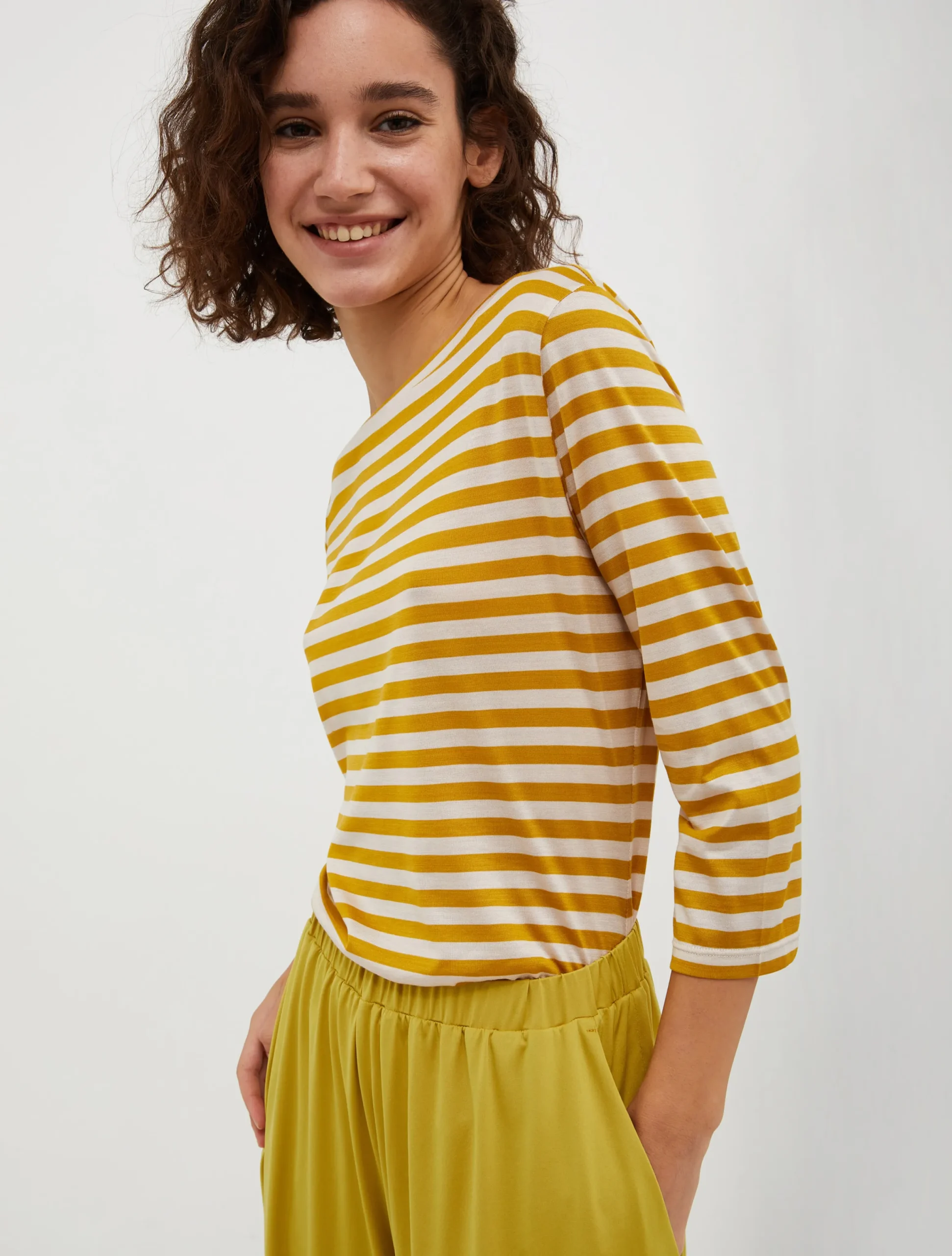 Silk-jersey T-shirt