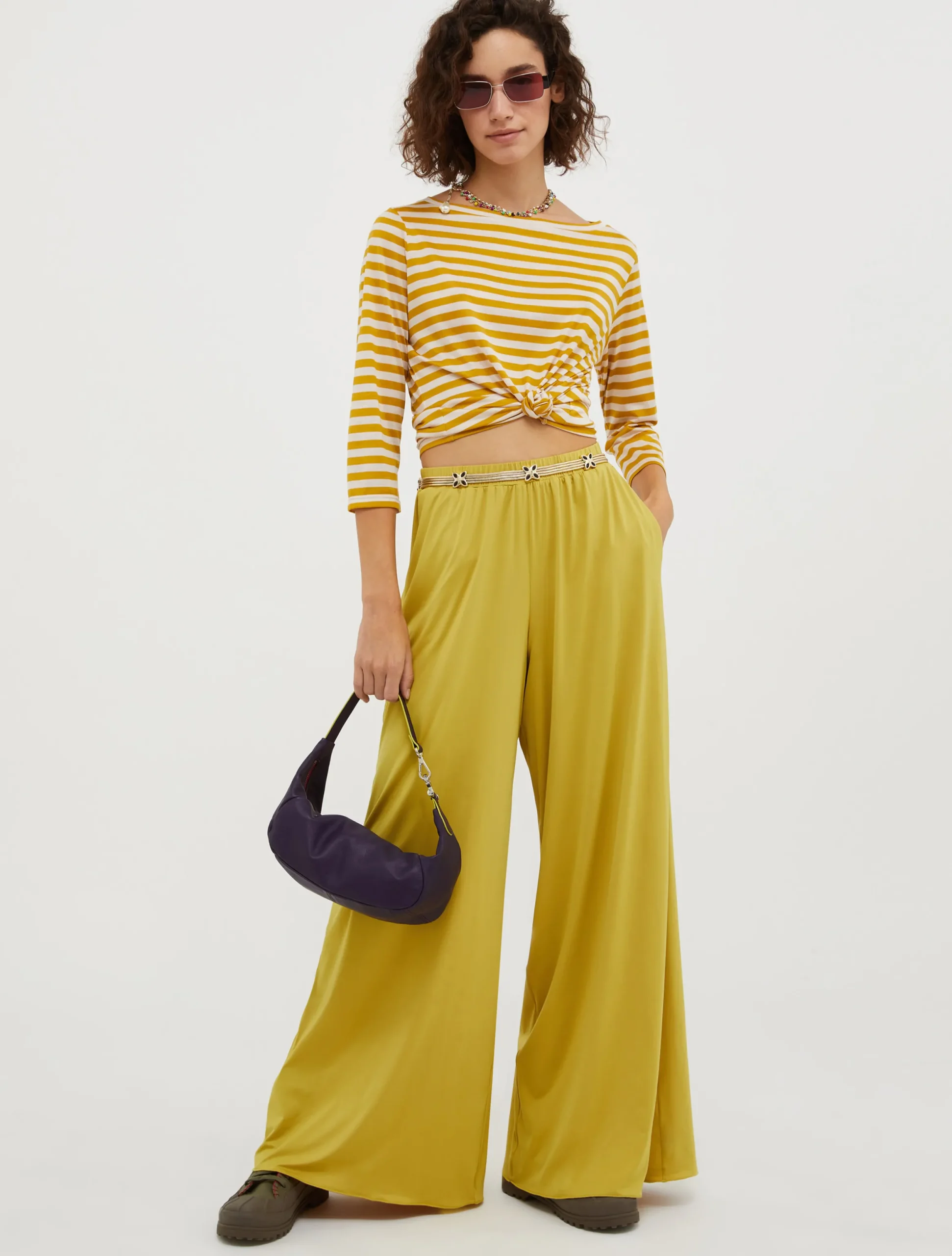 Silk-jersey T-shirt