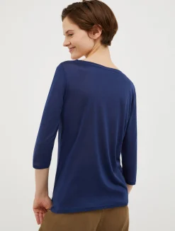 Silk-jersey T-shirt