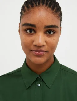 Silk-twill shirt