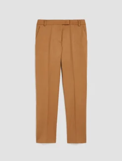 Slim flannel trousers