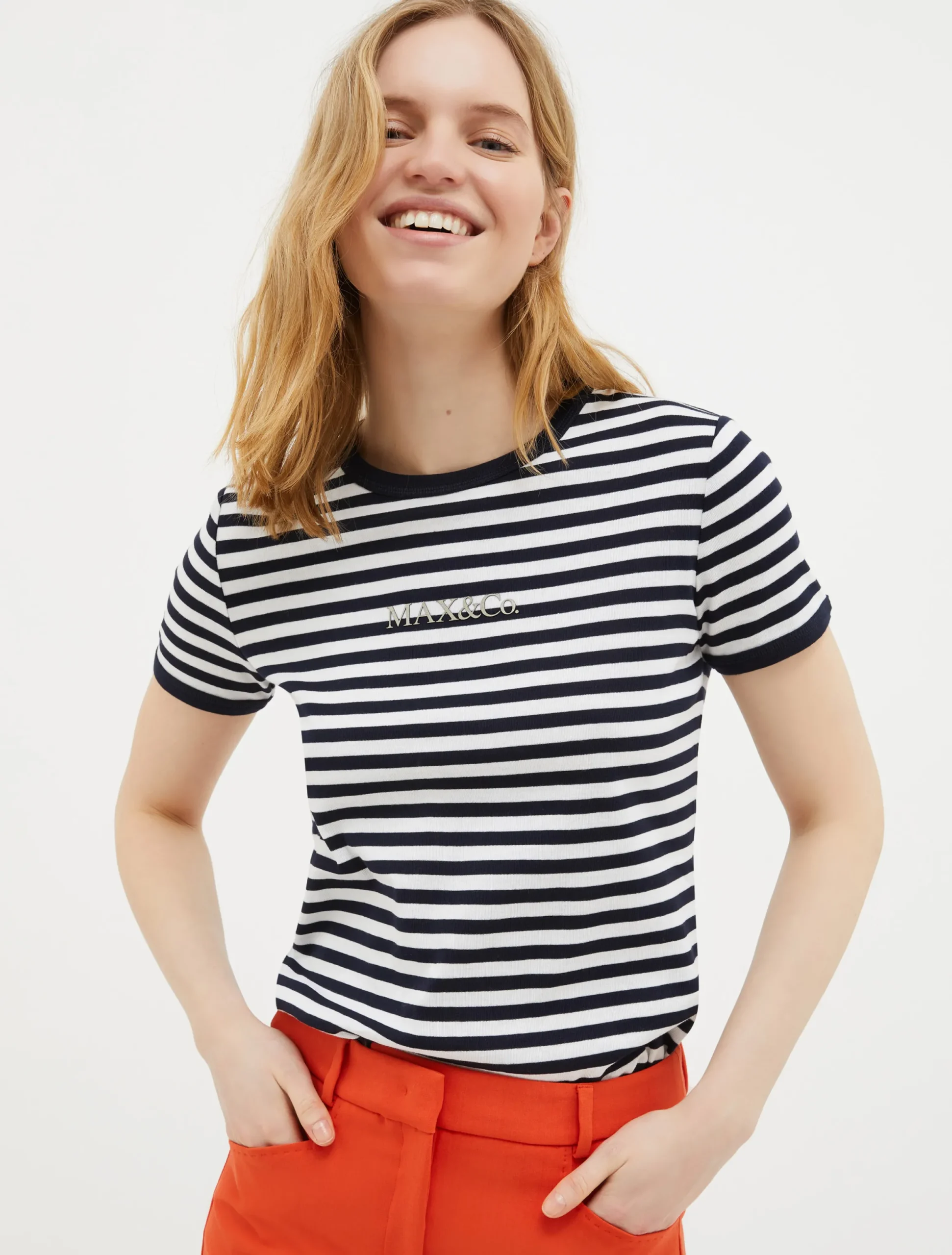 Slim-fit logo-print T-shirt