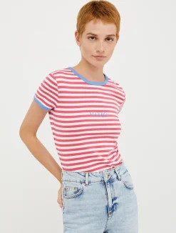 Slim-fit logo-print T-shirt