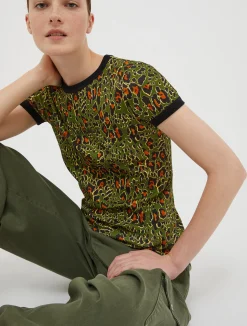 Slim-fit logo-print T-shirt
