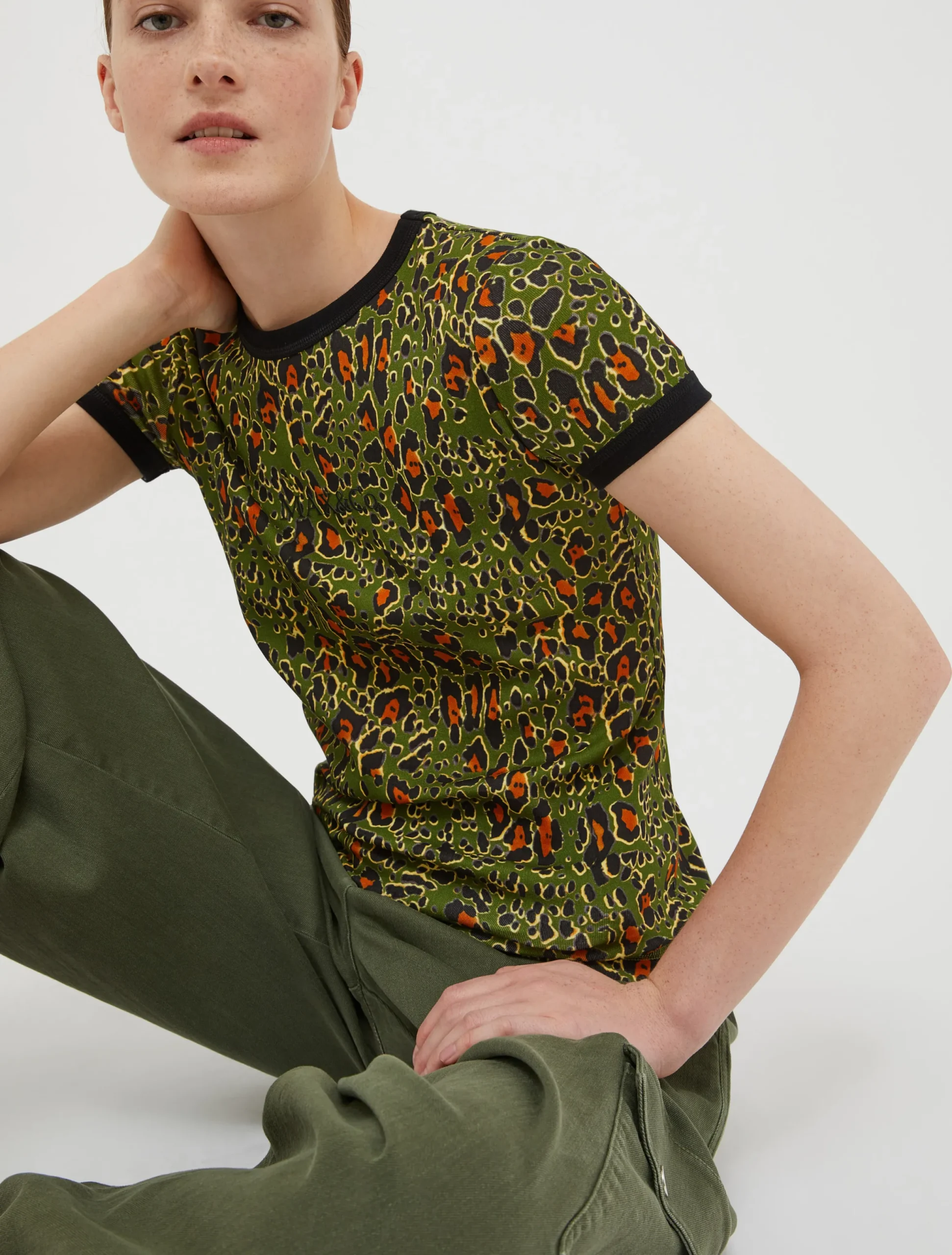 Slim-fit logo-print T-shirt