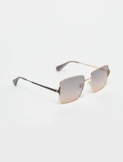 Square metal sunglasses