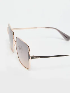 Square metal sunglasses