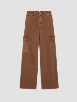 Straight-cut cargo trousers