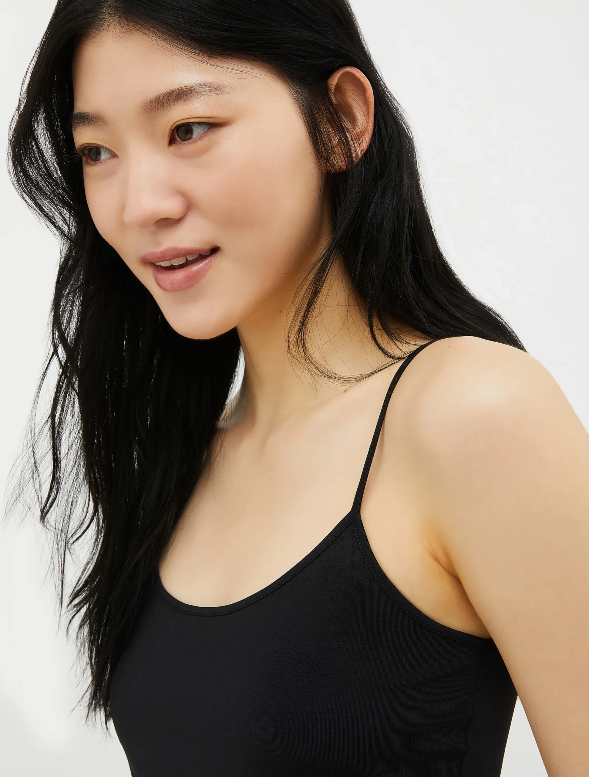 Stretch-jersey vest top