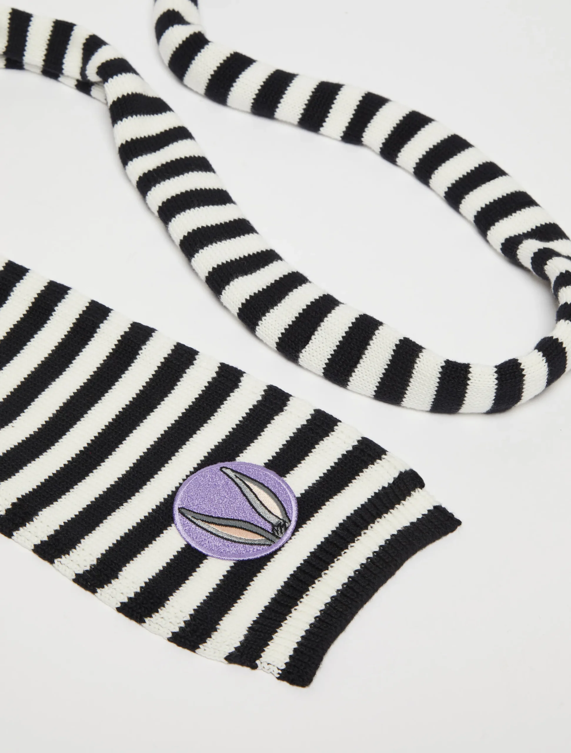 Striped scarf MAX&Co. with Looney Tunes