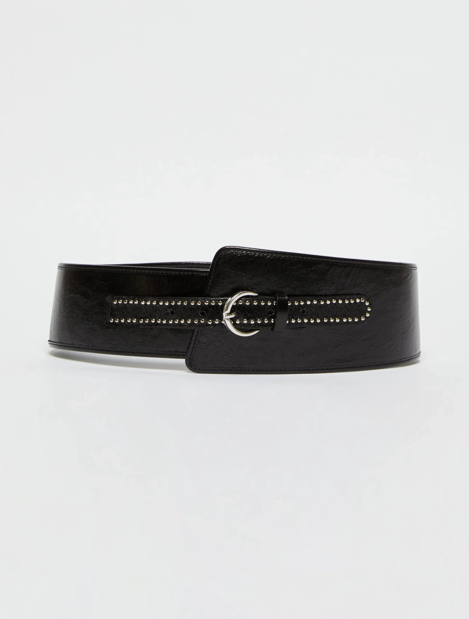 Studded bustier belt