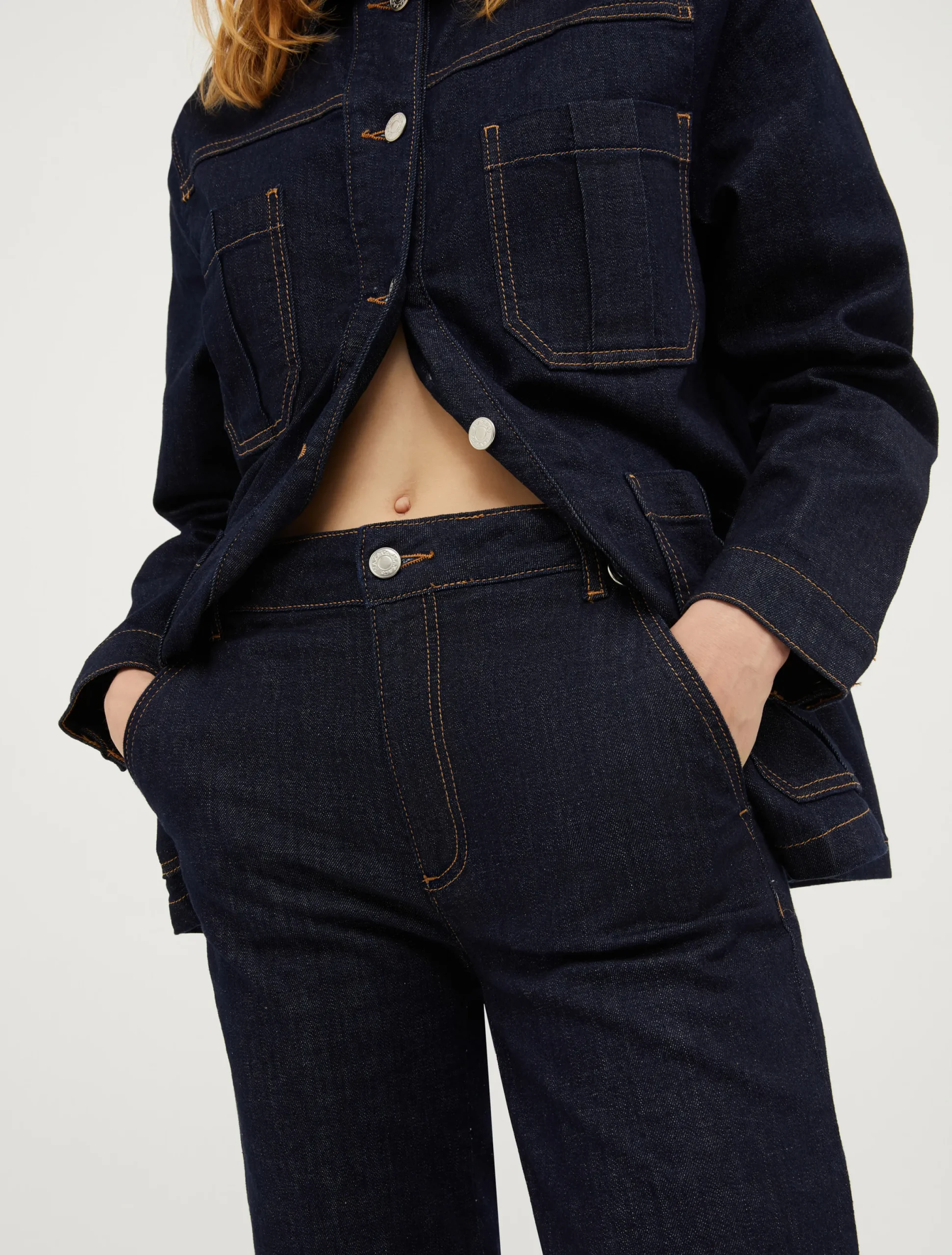 Tapered slim-fit jeans