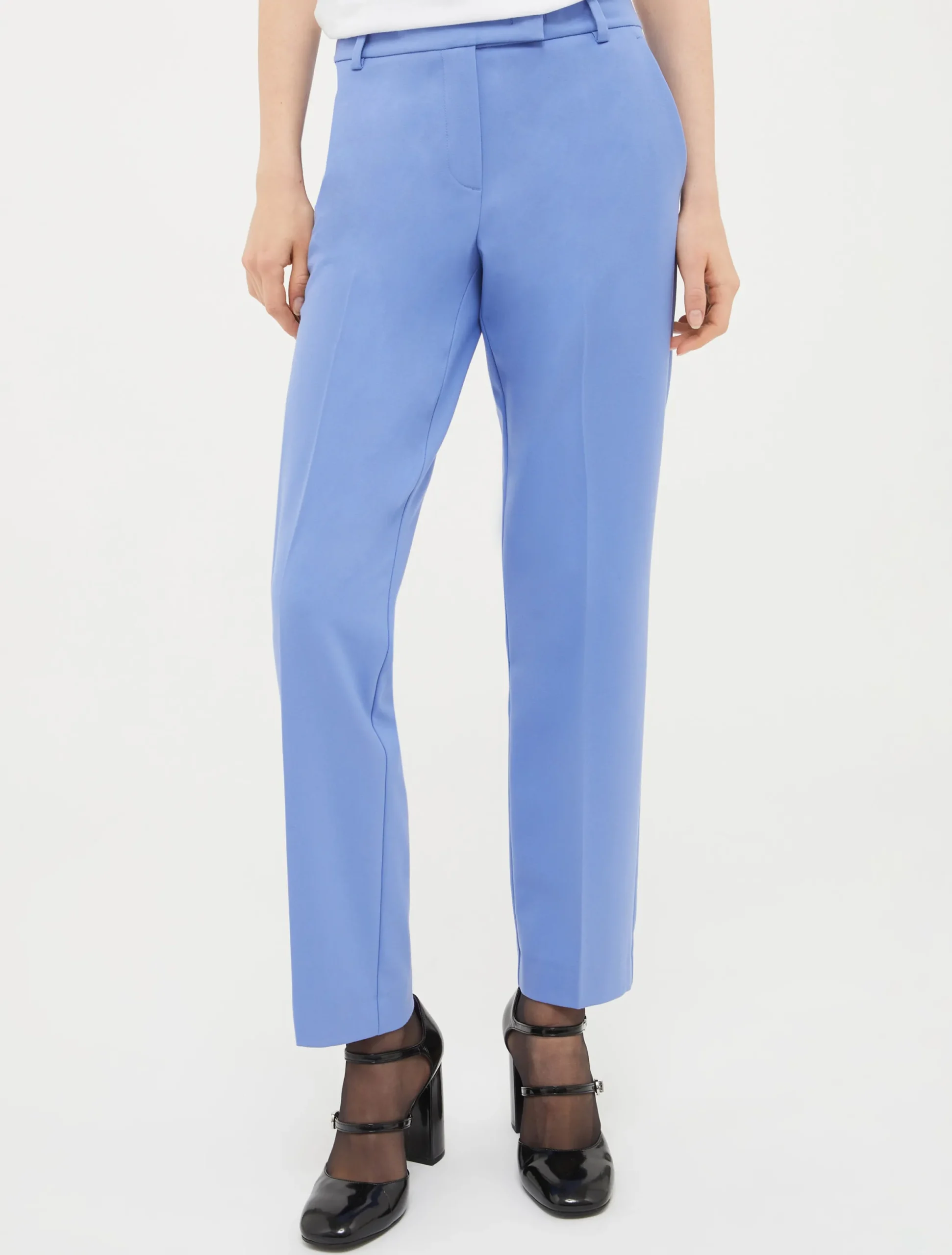 Tapered stretch trousers