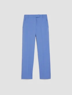 Tapered stretch trousers
