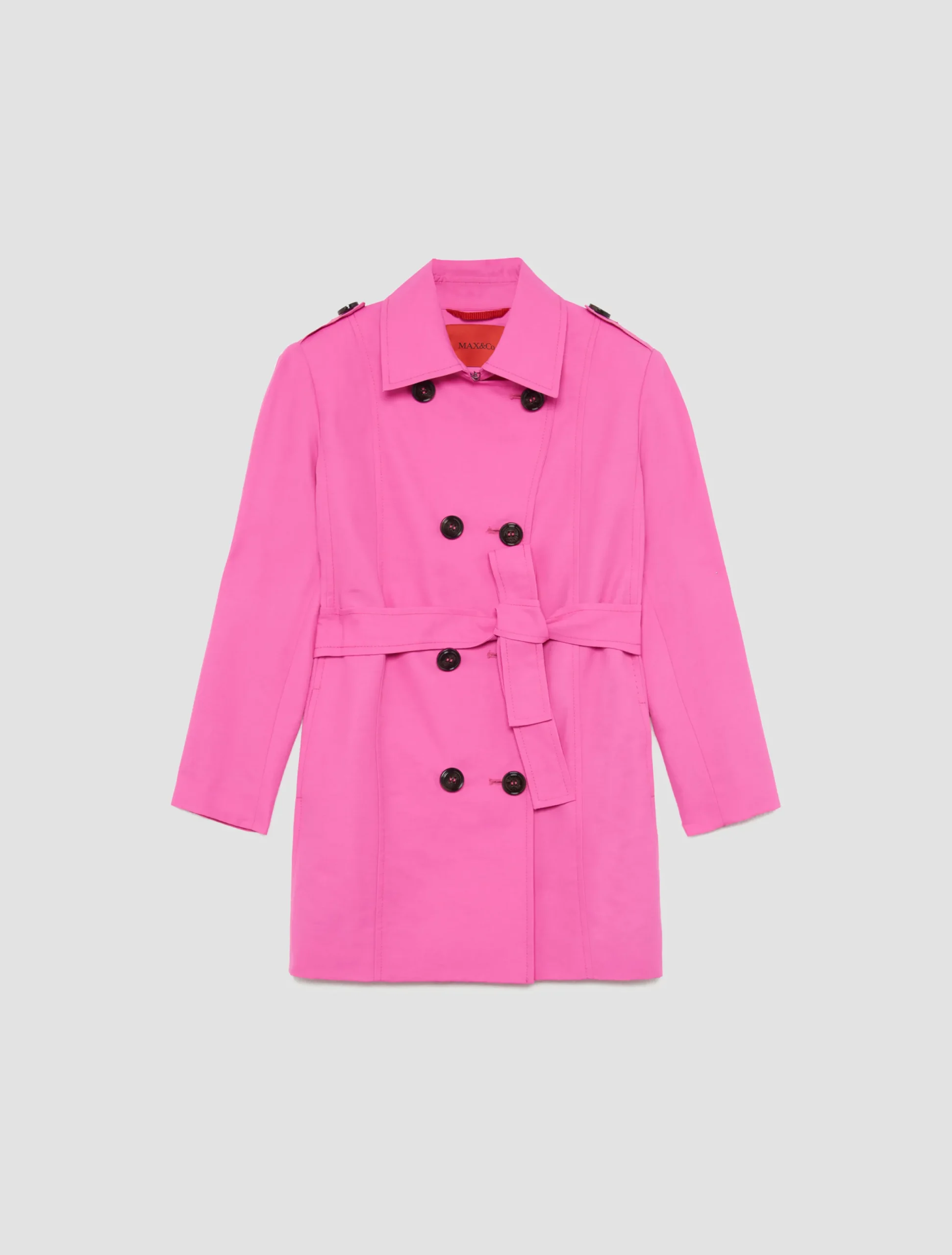 Technical cotton trench coat KID