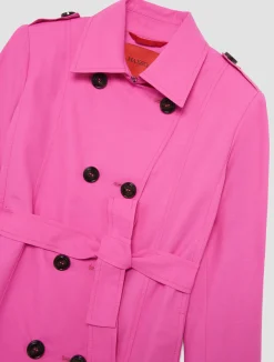 Technical cotton trench coat KID