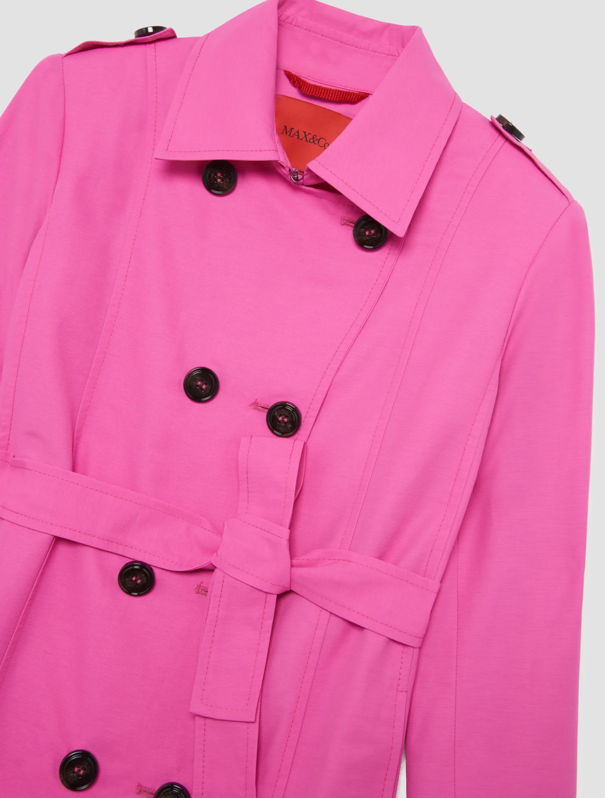 Technical cotton trench coat KID